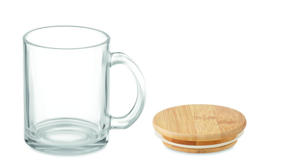 Taza de vidrio reciclado 300 ml