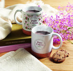 Taza cerámica de corcho 280 ml