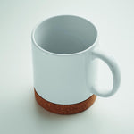 Taza de corcho de cerámica