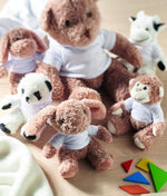 Peluche conejo con capucha