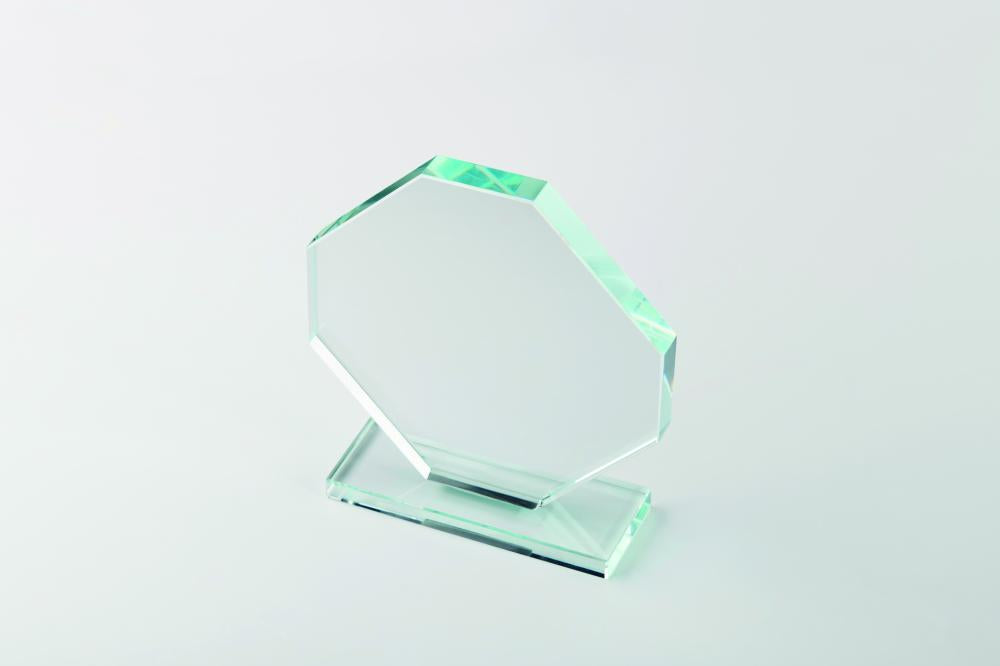 Trofeo de cristal con caja