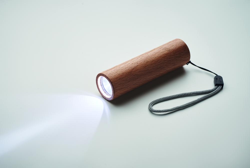 Linterna recargable madera 5W