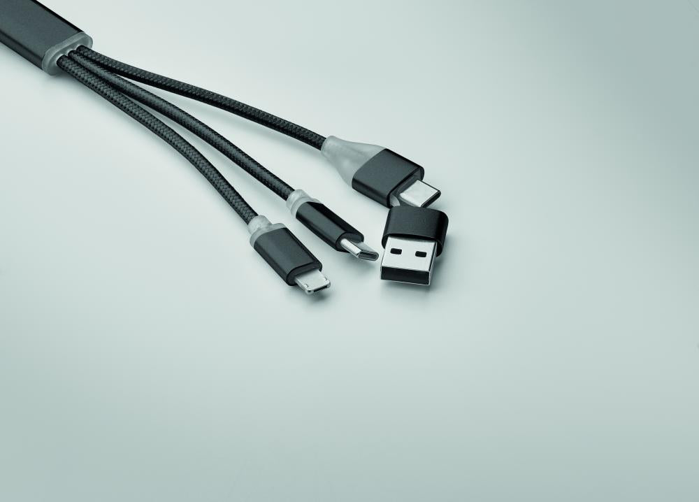 Cable de carga 4 en 1 tipo C