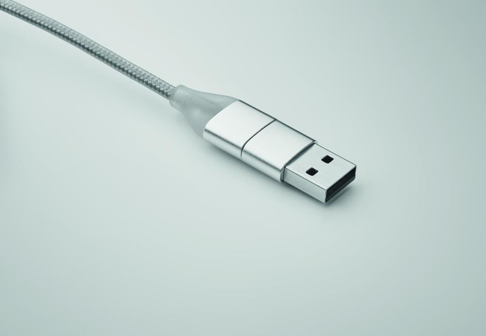Cable de carga 4 en 1 tipo C