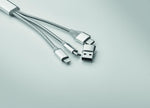 Cable de carga 4 en 1 tipo C