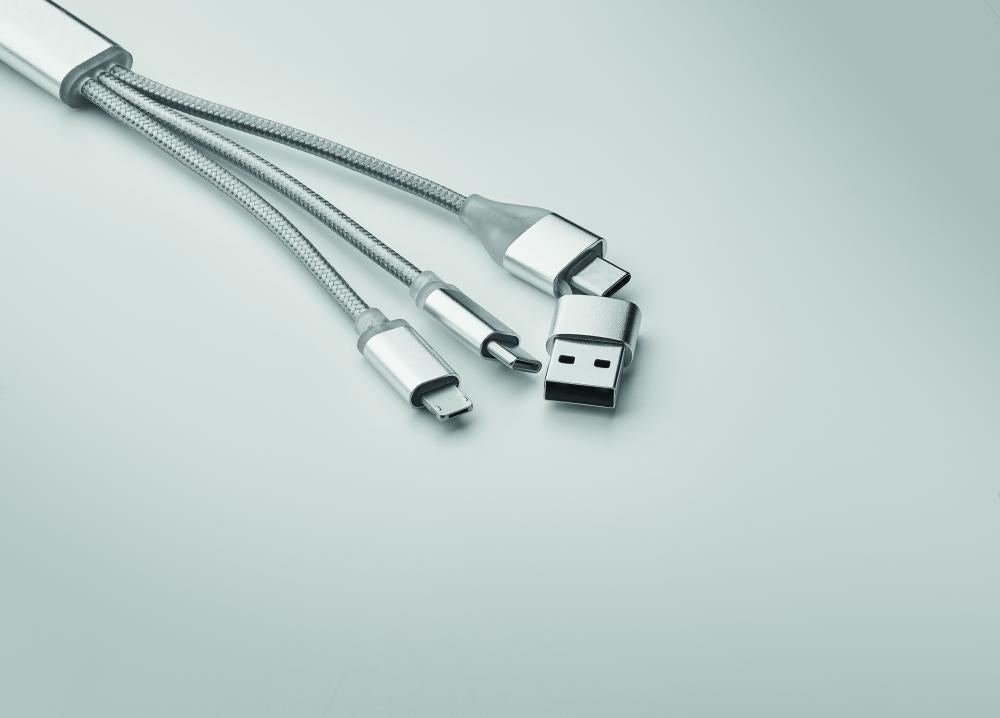 Cable de carga 4 en 1 tipo C