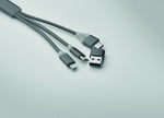 Cable de carga 4 en 1 tipo C