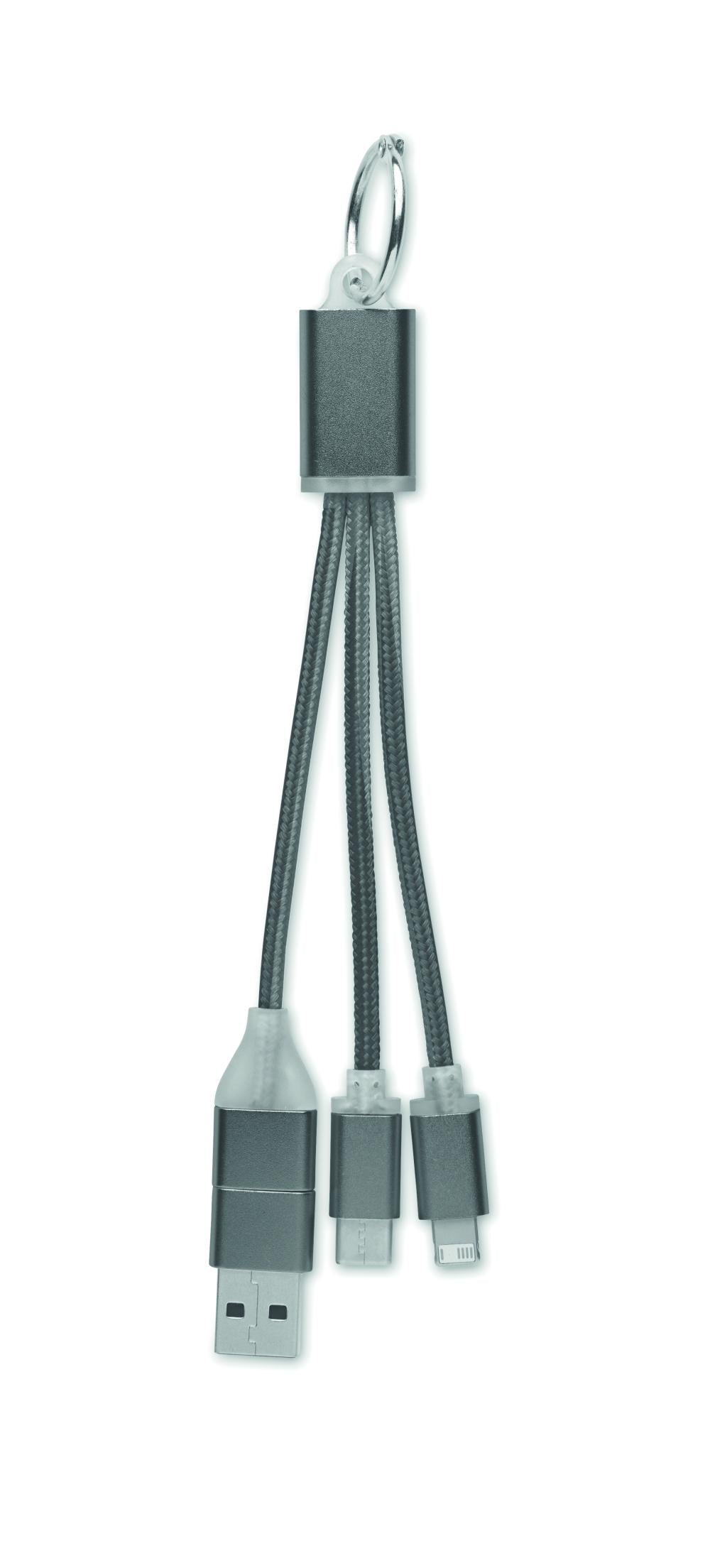 Cable de carga 4 en 1 tipo C