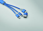 Cable de carga 4 en 1 tipo C