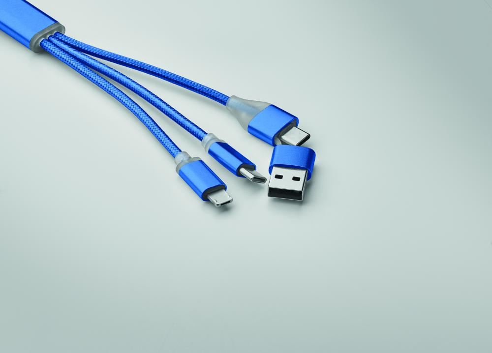 Cable de carga 4 en 1 tipo C