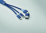 Cable de carga 4 en 1 tipo C