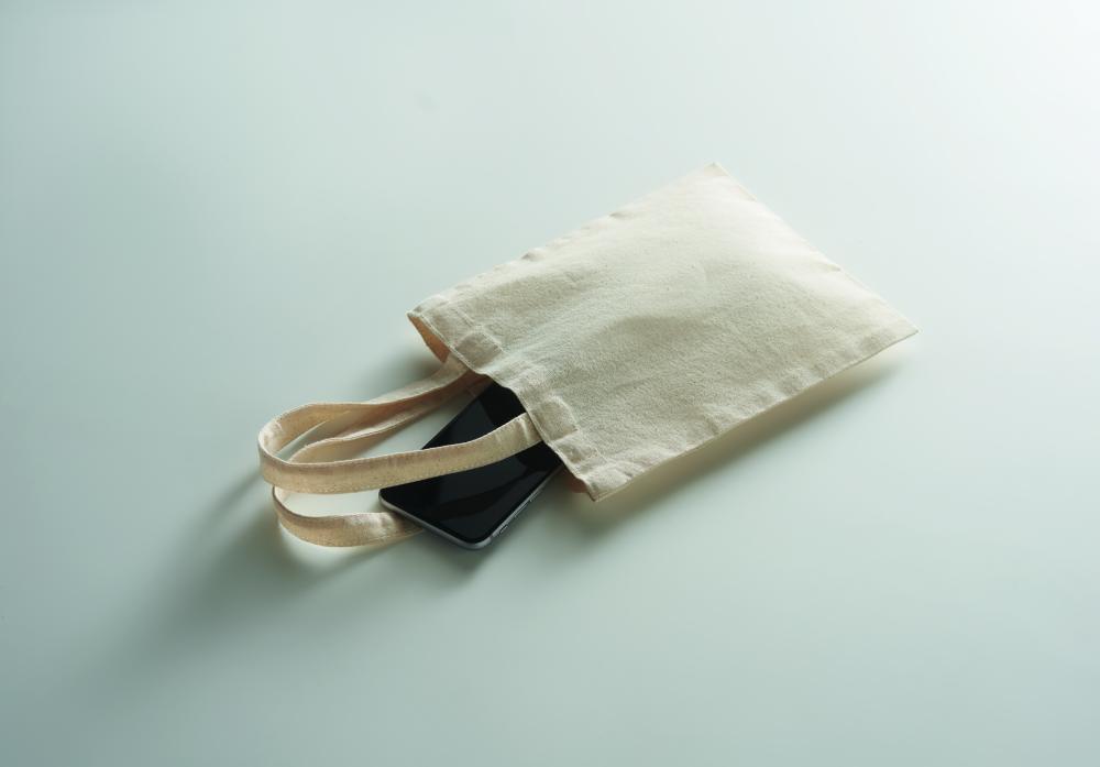 Bolsa algodón asa corta 140 gr