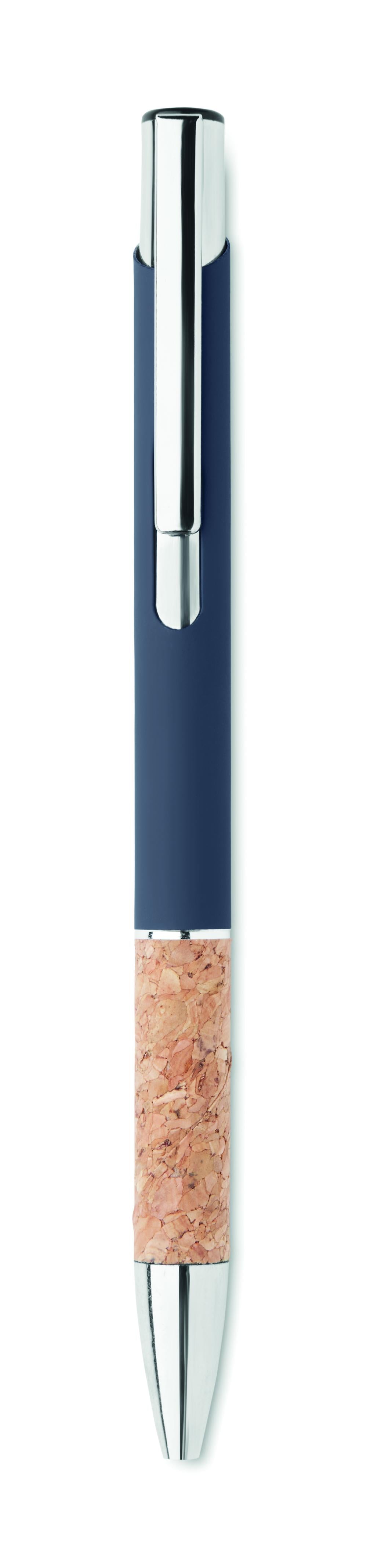 Bolígrafo aluminio con corcho