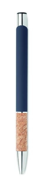Bolígrafo aluminio con corcho