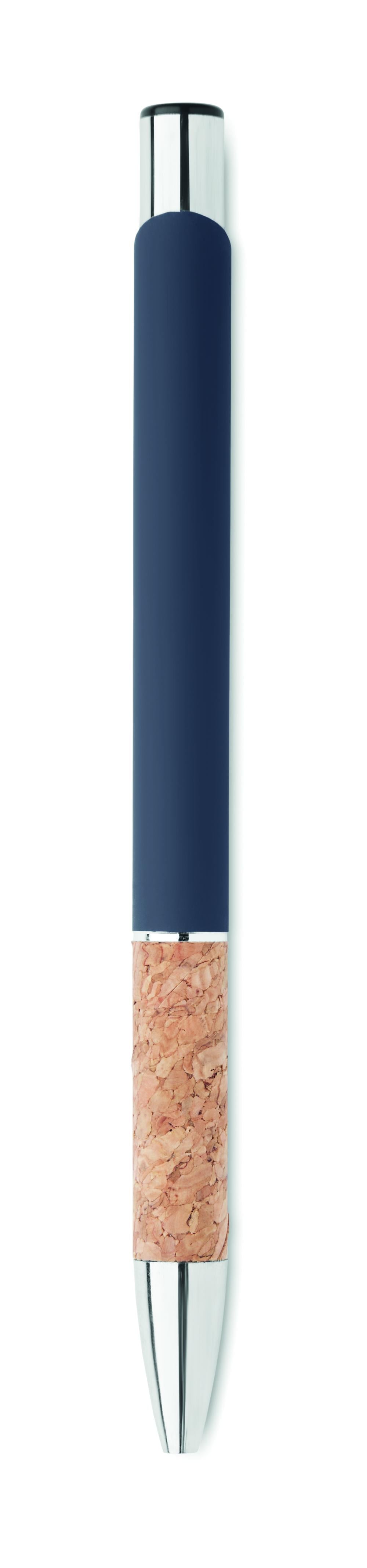 Bolígrafo aluminio con corcho