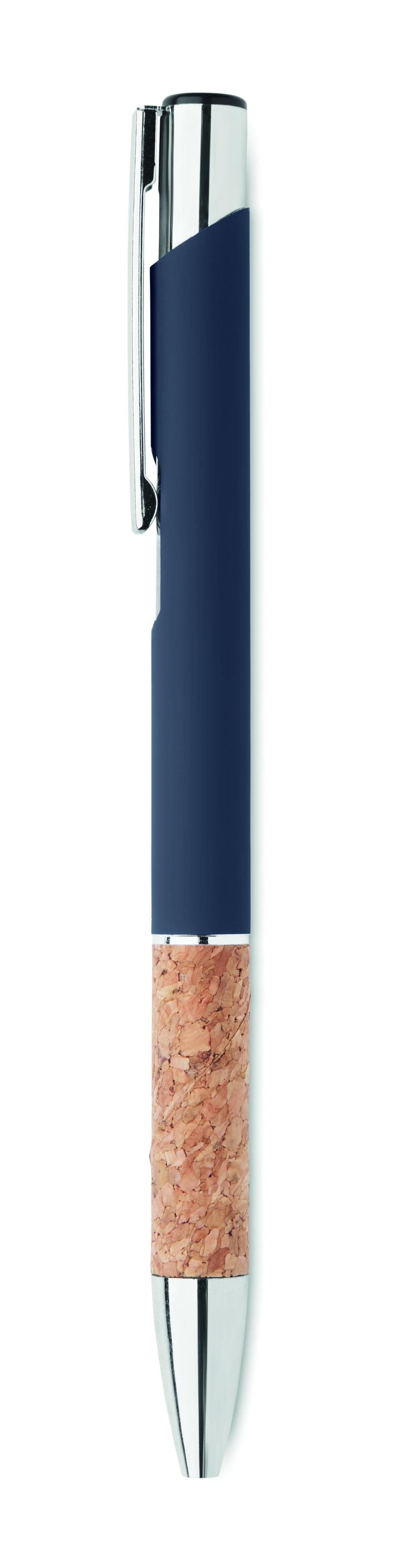 Bolígrafo aluminio con corcho