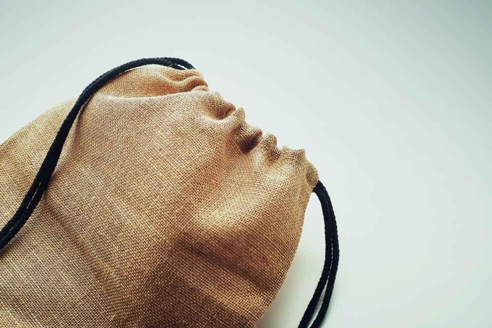 Bolsa de cuerdas yute
