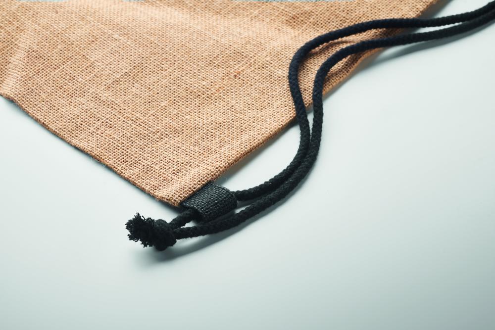Bolsa de cuerdas yute