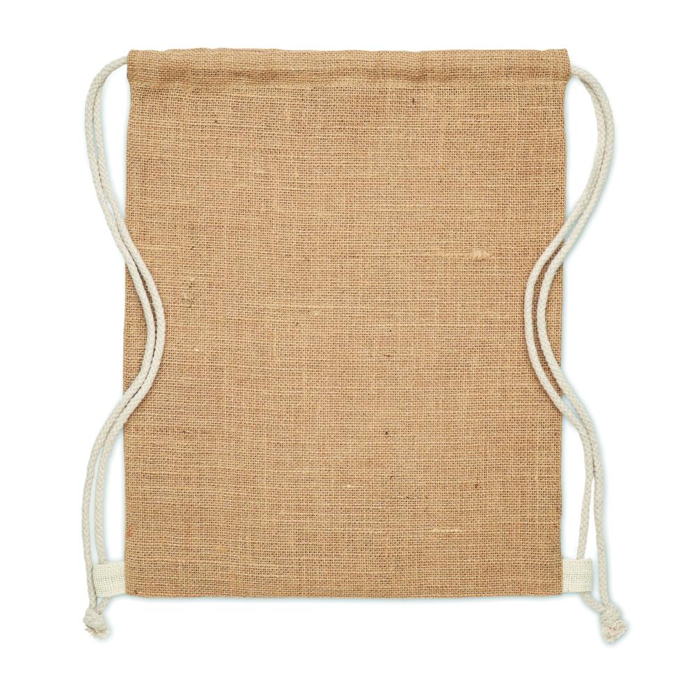Bolsa de cuerdas yute