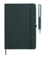 Set cuadernos piel reciclada