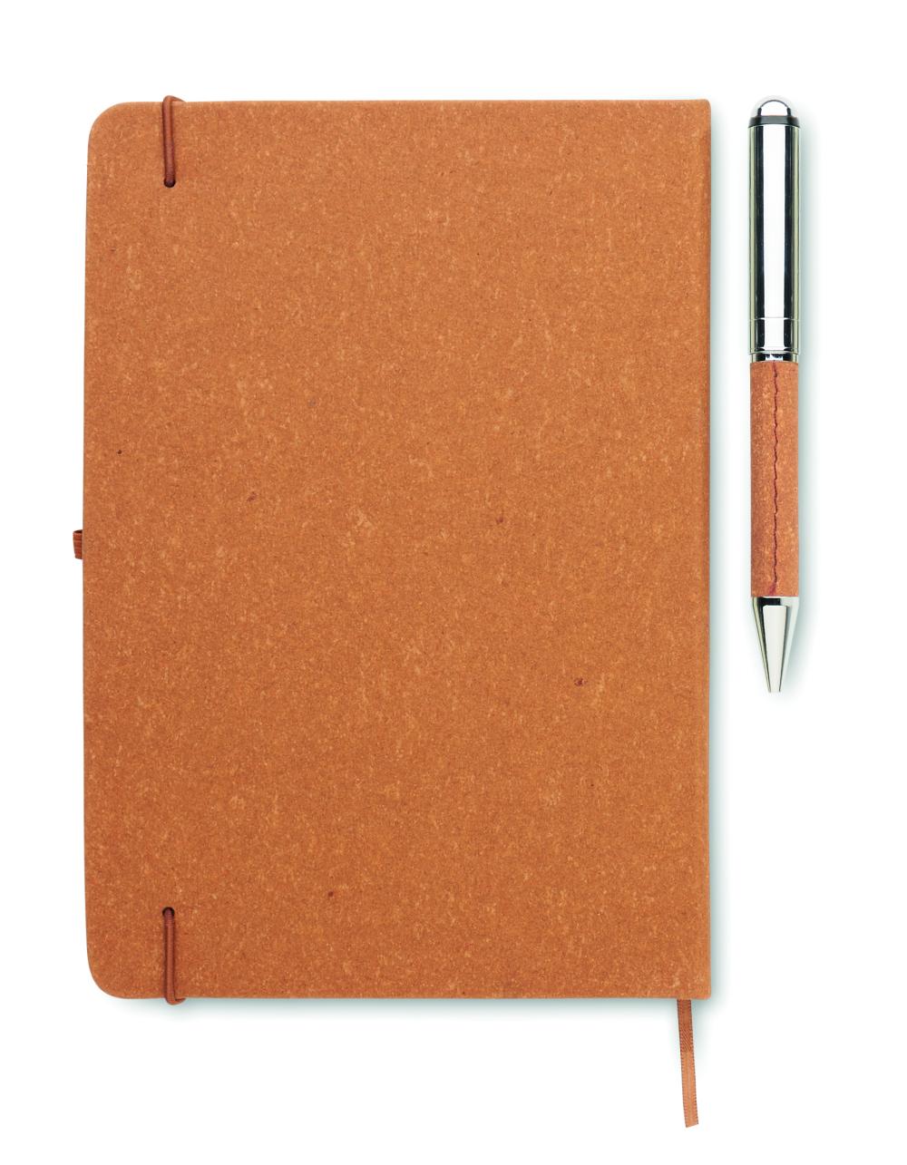 Set cuadernos piel reciclada