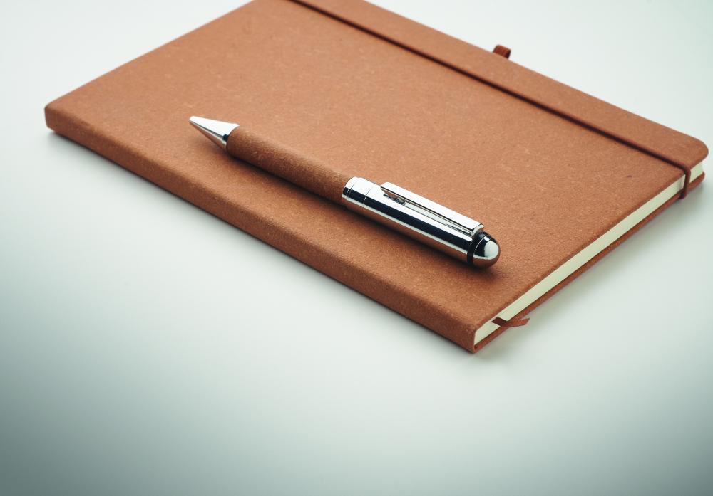 Set cuadernos piel reciclada