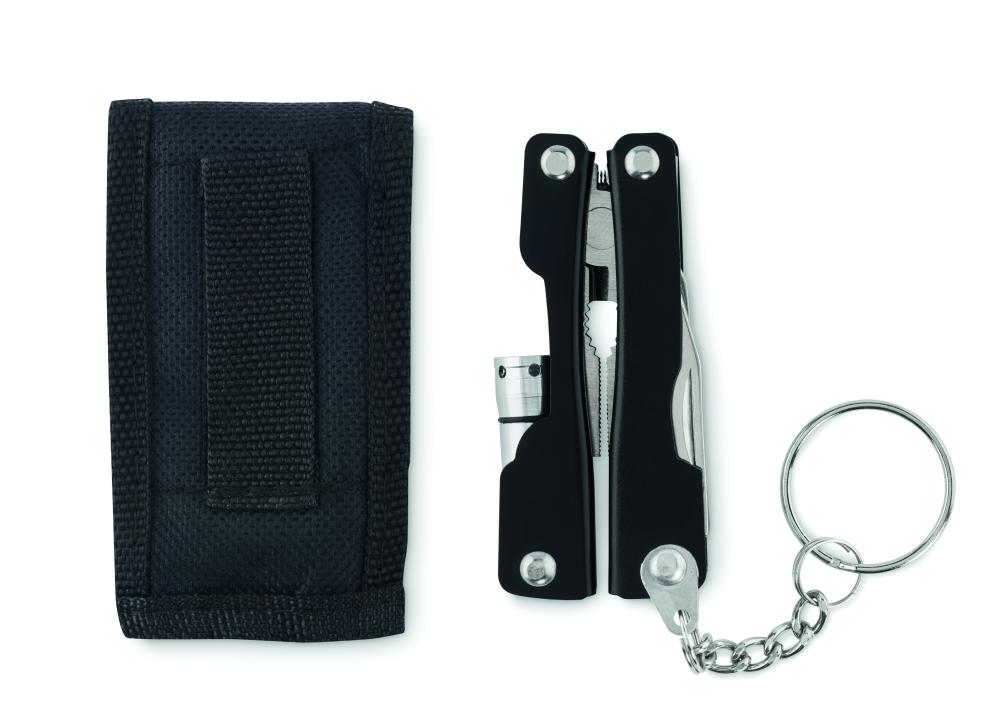 Navaja multiusos con linterna