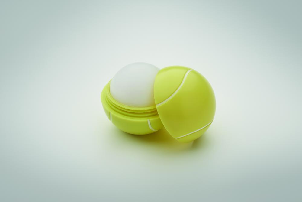 Bálsamo labial pelota de tenis