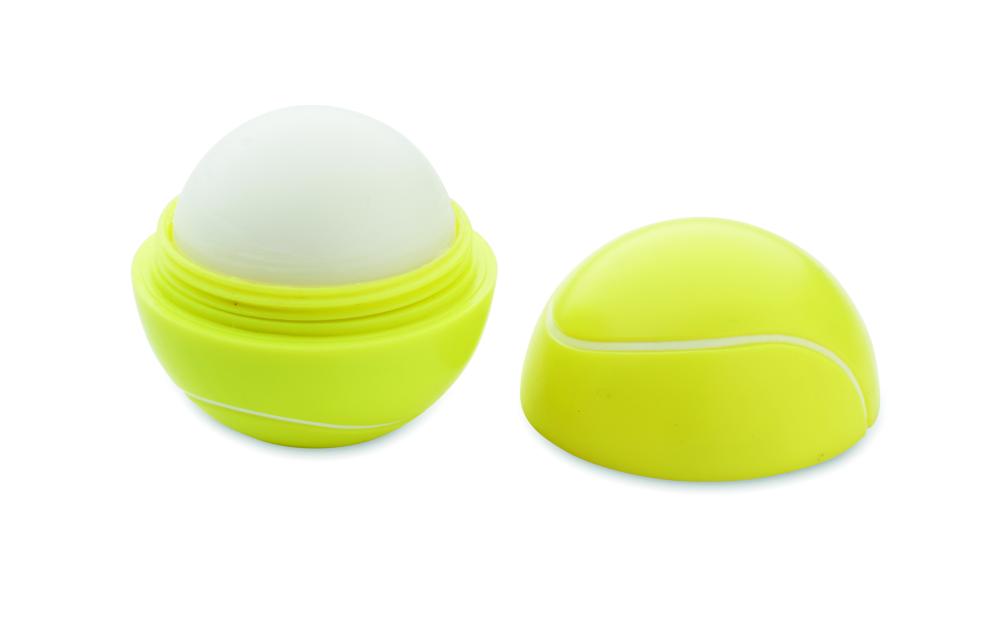 Bálsamo labial pelota de tenis