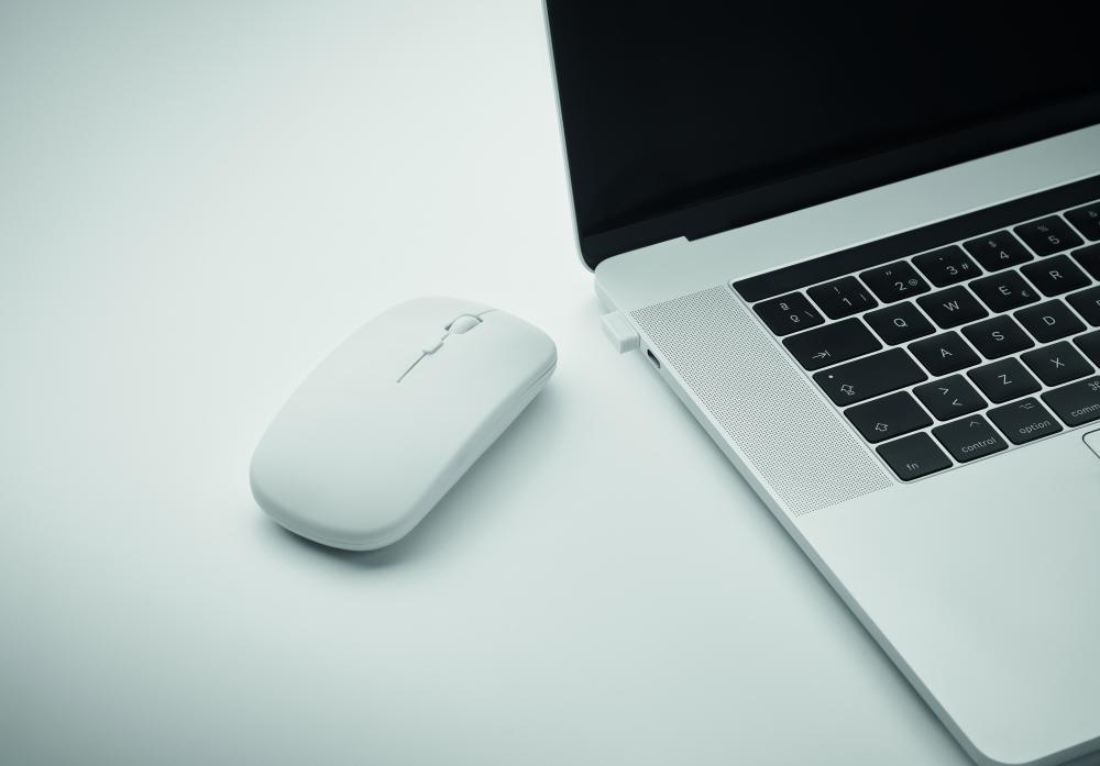 Ratón óptico recargable ABS