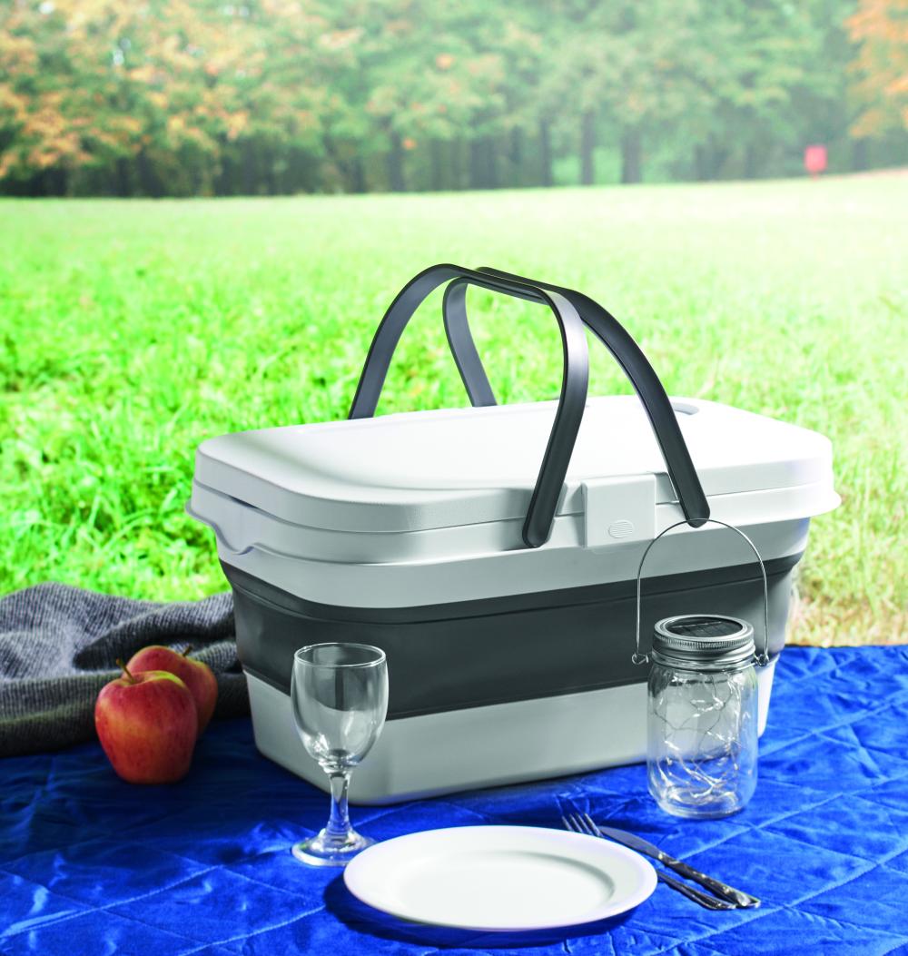 Cesta de picnic plegable 16L