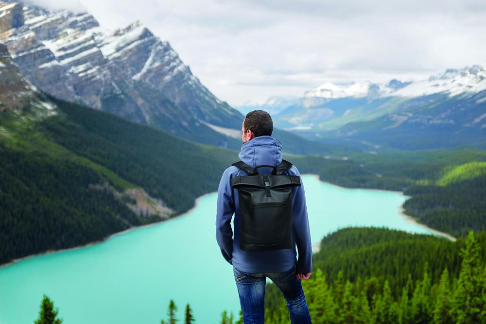 Mochila portátil 15" rolltop