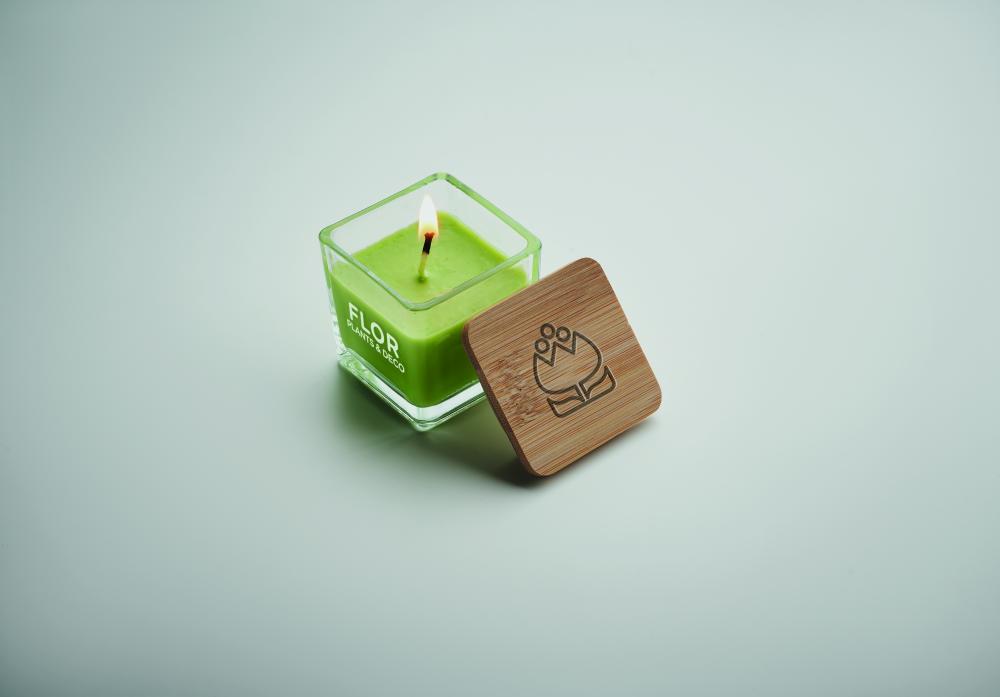 Vela perfumada cuadrada 50gr