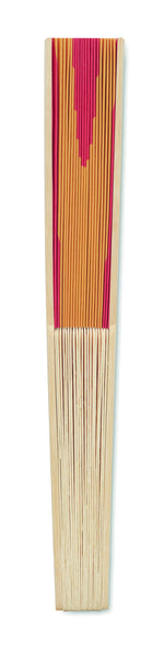 Abanico Bambú Diseño Bandera