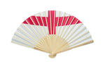 Abanico Bambú Diseño Bandera