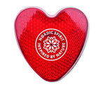 Reflector en forma de corazón