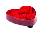 Reflector en forma de corazón
