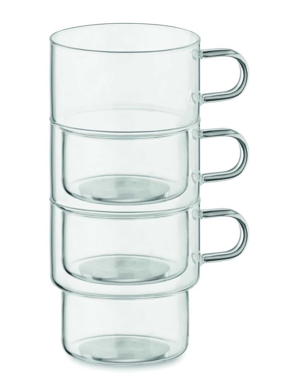 Taza de borosilicato. 300ml