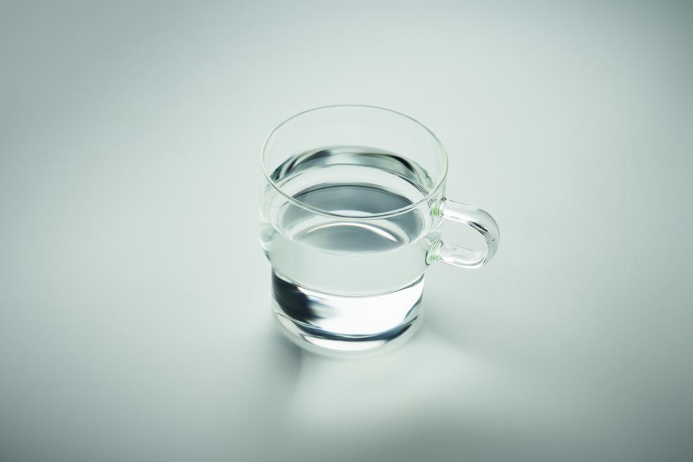 Taza de borosilicato. 300ml