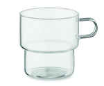 Taza de borosilicato. 300ml