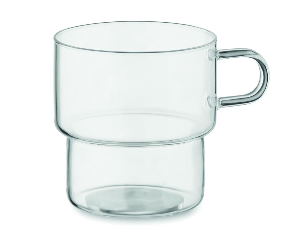 Taza de borosilicato. 300ml