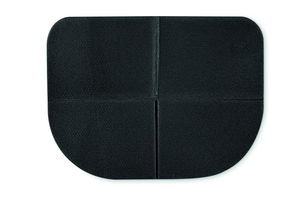 Cojín de asiento plegable.