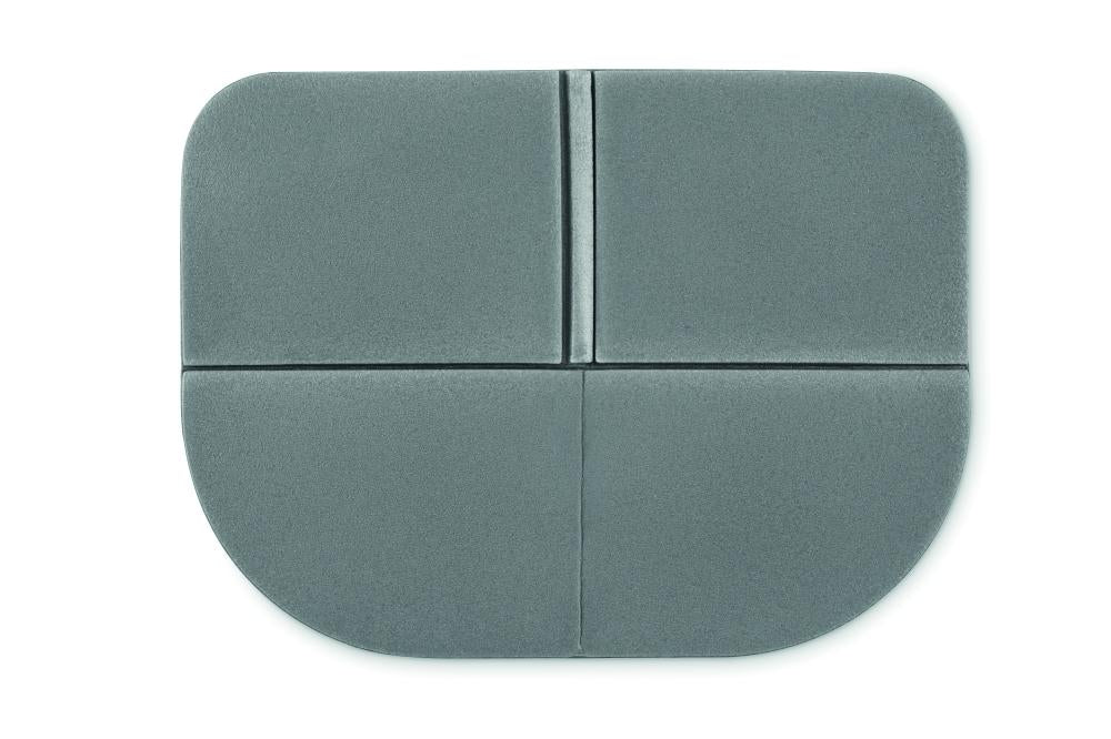 Cojín de asiento plegable.