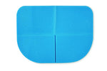 Cojín de asiento plegable.