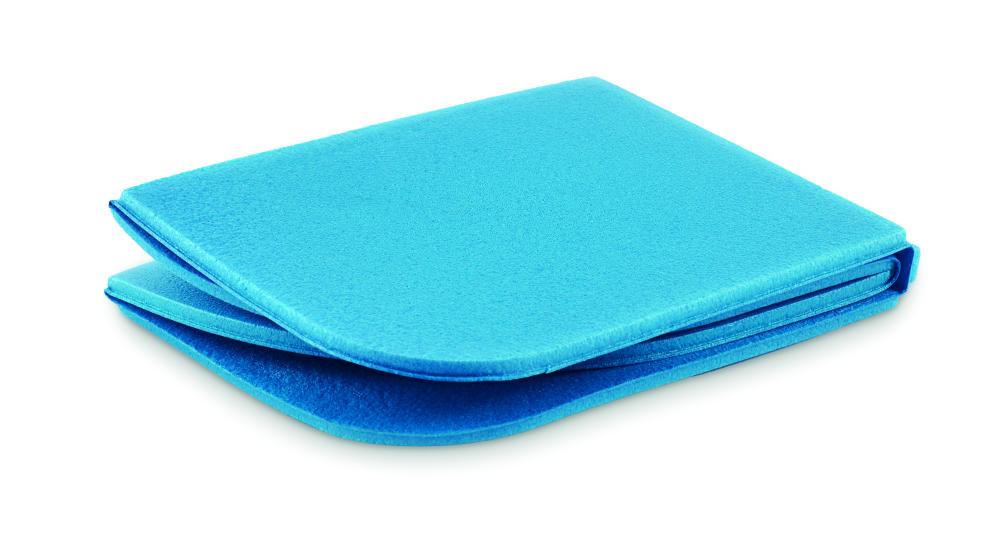 Cojín de asiento plegable.