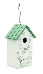 Casa pajaros de madera