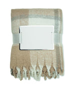 Manta de mohair a cuadros