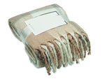 Manta de mohair a cuadros