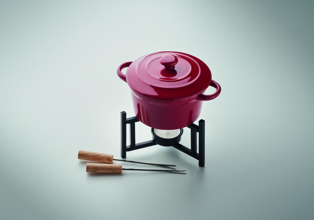 Set fondue de cerámica 300 ml