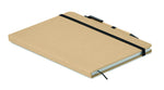Libreta A5 en cartón reciclado